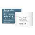 THISWORKS Deep Sleep Body Whip ? Ultra-Rich Nighttime Body Moisturizer with Shea Butter, Magnesium & Essential Oils ? Nourishes Skin & Promotes Restful Sleep ? 200ml