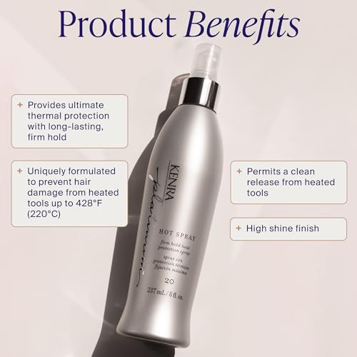 Kenra Platinum Hot Spray 20 - Heat Protection & Firm Hold
