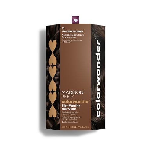 Madison Reed Dark Brown Demi-Permanent Hair Color Kit 5N - That Mocha Mojo