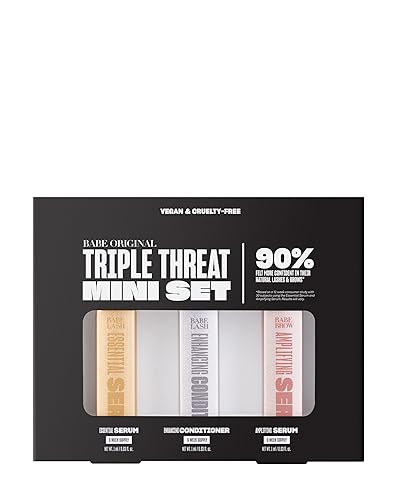 Babe Original Triple Threat Mini Set - Lash & Brow Serum