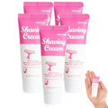 Women’s Travel Shaving Cream Set - 1 Fl Oz (Pack of 5) with Jasmine Scent