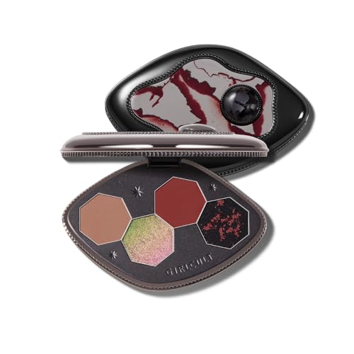 GIRLCULT 4-Color Eyeshadow Palette - Matte & Glitter Quad