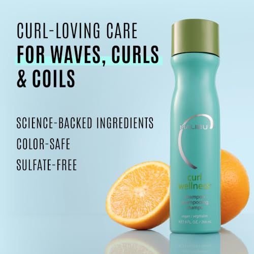 Malibu C Curl Wellness Sulfate-Free Shampoo 9 oz