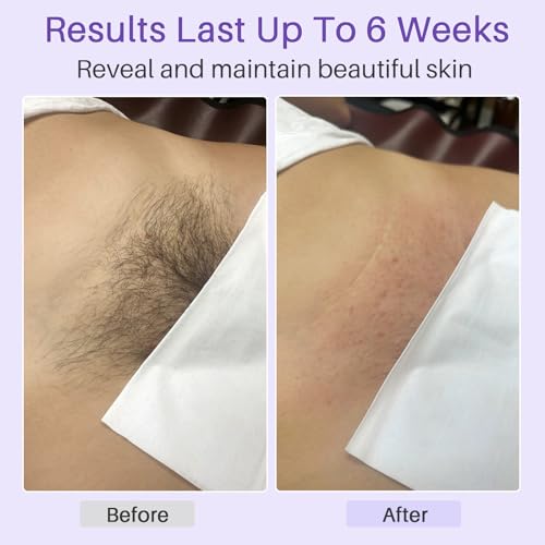 BLITZWAX Wax Kits with 120pcs Wooden Sticks for Hard Wax Hair Removal, Eyebrow Large and Small Applicators for Face, Body, and Lip, with 30 Wax Papers and Oils, Ideal for Women¡¯s At-Home Waxing