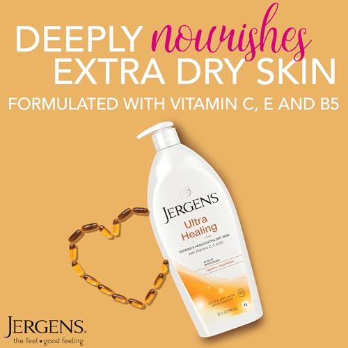 Jergens Ultra Healing Dry Skin Lotion, 32oz Body Moisturizer