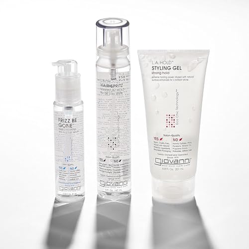 GIOVANNI Frizz Be Gone Anti-Frizz Hair Serum, 2.75 fl oz