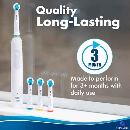Compatible with Braun Oral B Replacement Heads, Electric Toothbrush Heads 16 Pack Replacement Toothbrush Heads Oral B Compatible - Compatible Braun Toothbrush Heads Replacement