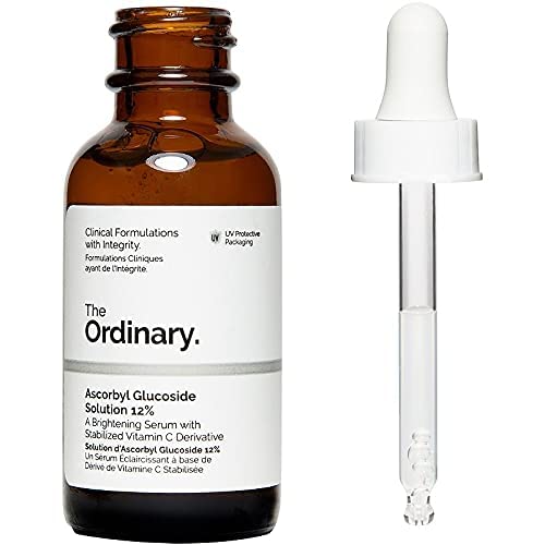 The Ordinary Ascorbyl Glucoside Solution 12% (30ml- 1Floz) (Pack of 2)