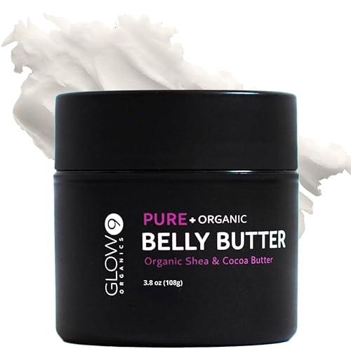 Glow Organics Belly Butter for Pregnancy – Stretch Mark Cream