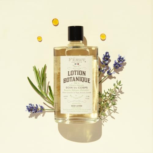 F?ret Parfumeur Botanical Body Oil ? Multi-Purpose Nourishing Dry Oil for Body, Hair & Beard ? Infused with Lavender, Rosemary, Thyme & Hydrating Honey ? Made in France, 100ml