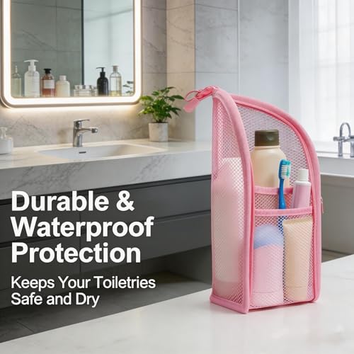Standing Toiletry Bag 2-Pack | Waterproof EVA Travel Organizer