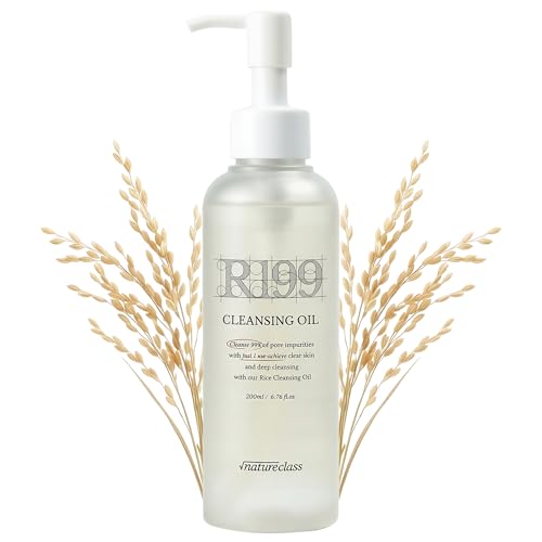 Rice Cleansing Oil Makeup Remover - Korean Face Cleanser