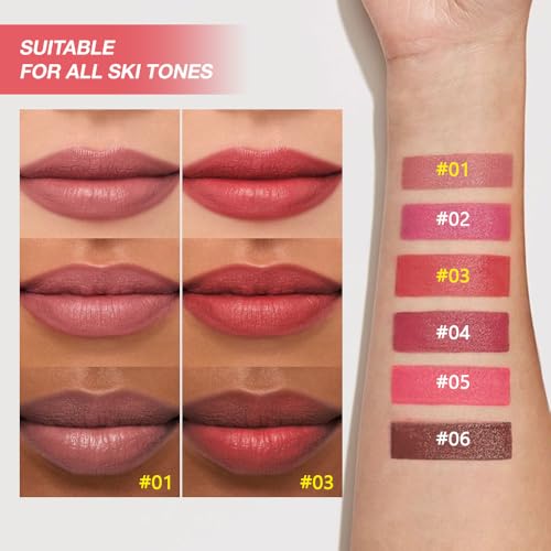 Matte Crayon Lipstick Pen Set - Waterproof Long Lasting