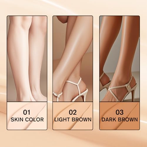 Waterproof Leg Makeup Concealer - Long-Lasting & Transfer Resistant (Bronze)