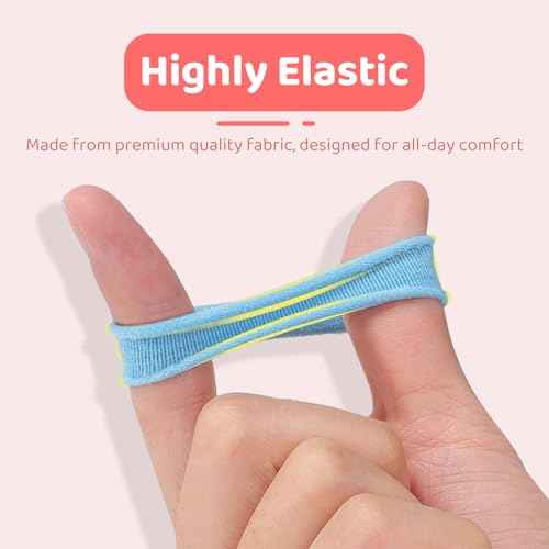 150PCS Hair Ties, IKOCO Cotton Small Hair Ties for Little Girls, Baby and Kids, Colorful Seamless Ponytail Holders