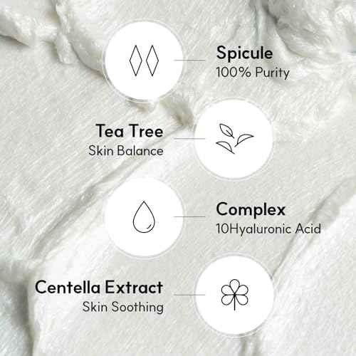 Spicule CICA Foam Cleanser, 3.38 fl oz/100ml | Hydrating Korean Face Wash with Centella Asiatica, Hyaluronic Acid & Tea Tree, Gentle Daily Cleanser for Sensitive & Acne-Prone Skin
