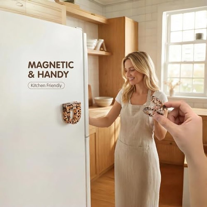 Strong Hold Magnetic Hair Clips - 2-in-1 Seamless Design for All Hair Types
