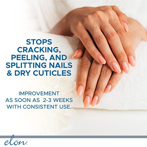 Elon Lanolin Nail & Cuticle Conditioner - Repair Cream for Brittle Nails (10g)