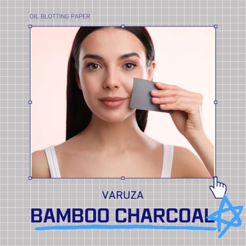 Bamboo Charcoal Oil Blotting Sheets - 600 Count Refills