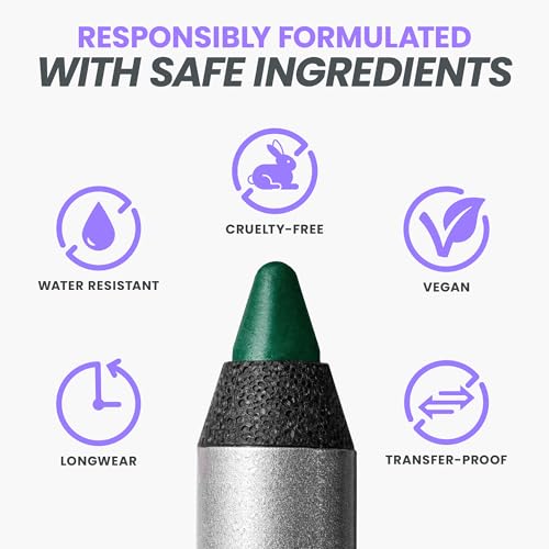 Wonderskin 1440 Waterproof Longwear Eyeliner Pencil — Pine (Smudge-Proof)
