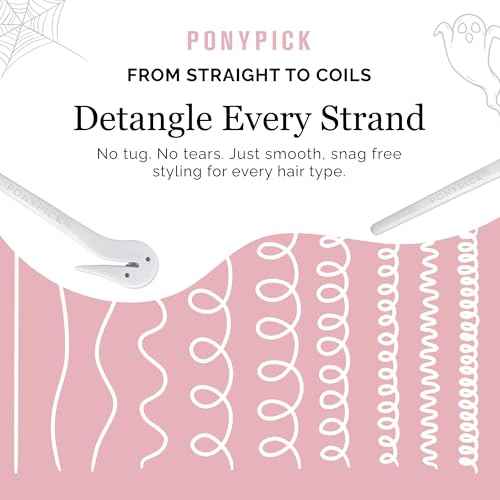 Hair Elastic Rubber Bands Cutter - Easy To Use, Pain-Free, No Hair Damage - Ponytail Tool for Kids & Toddlers (3 Packs & 50 Clear Elastics)