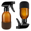 360° Glass Spray Bottles, 4oz, Adjustable Nozzle, 2 Pack