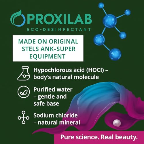 HOCl Spray 8.45 fl oz (250 ml) ? Professional Cosmetic Skin and Tool Care | For Manicure, Pedicure, Waxing, Esthetic Treatments | Alcohol-Free, Fragrance-Free, Sensitive Skin Friendly