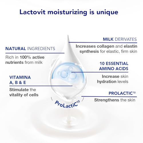 Lactovit | Moisturizing Body Wash | Hydrating Shower Gel | For all Skins | With ProLactiC10, Collagen & Elastin Booster | Smooth & Youthful Skin | Dermatologist Recommended | 600 ml
