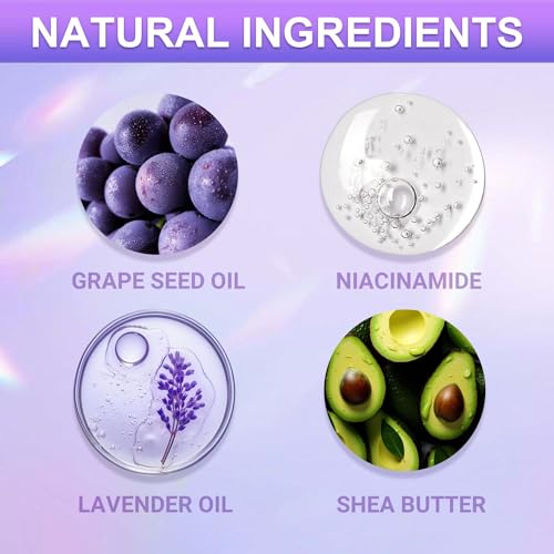 SULADEC Moisturizing Foot Mask - Grape Seed Oil & Shea Butter (7 Pairs)