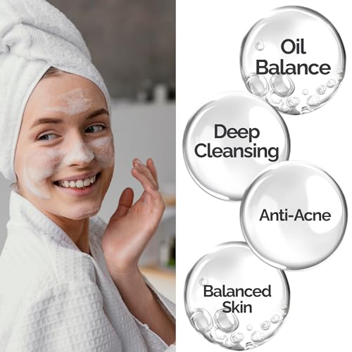 Tea Tree Oil Face Wash for Oily & Acne-Prone Skin