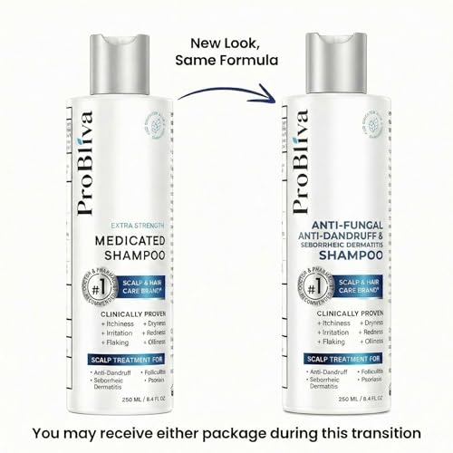 ProBliva Antifungal Shampoo for Dandruff & Scalp Care - 8.4 fl oz