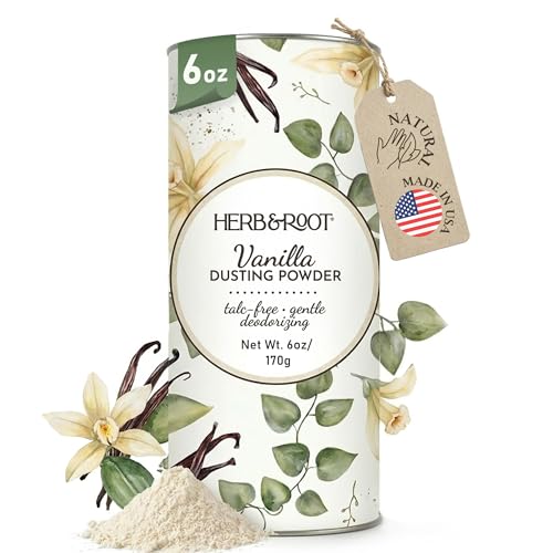 Herb & Root Talc Free Body Dusting Powder - Vanilla