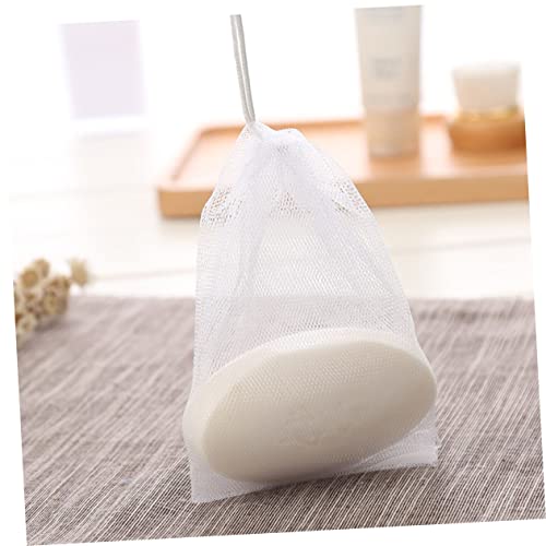 20pcs Nylon Soap Foaming Net Exfoliating Shower Pouch