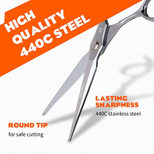 Sirabe Professional Hair Cutting Scissors 440C Stainless Steel
