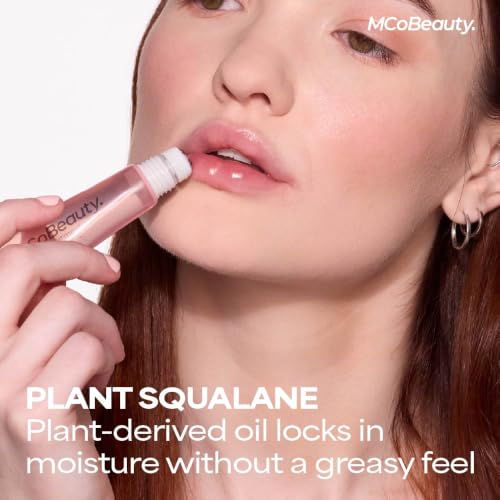 MCoBeauty Glow and Treat 2-in-1 Lip Oil – Berry Tint