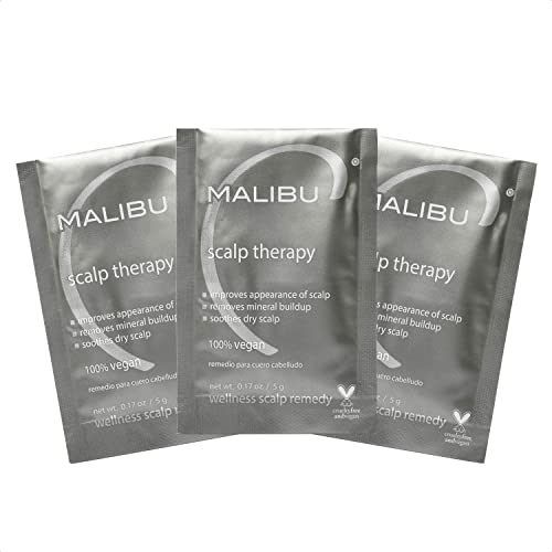 Malibu C Scalp Therapy Wellness Remedy ? Dry Scalp Treatment to Soothe and Moisturize Dry Skin with Vitamin C and Zinc Gluconate ? Restores Manageability