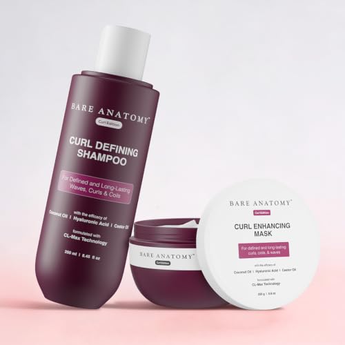 Bare Anatomy Curl Defining Shampoo & Mask Kit 250ml