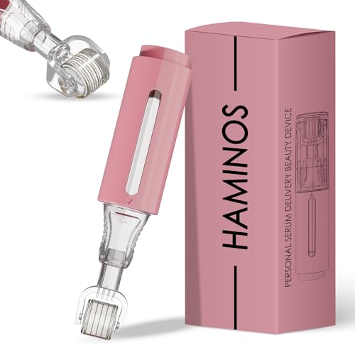 Derma Roller with Serum Tank - 140 Titanium Needles 0.25mm