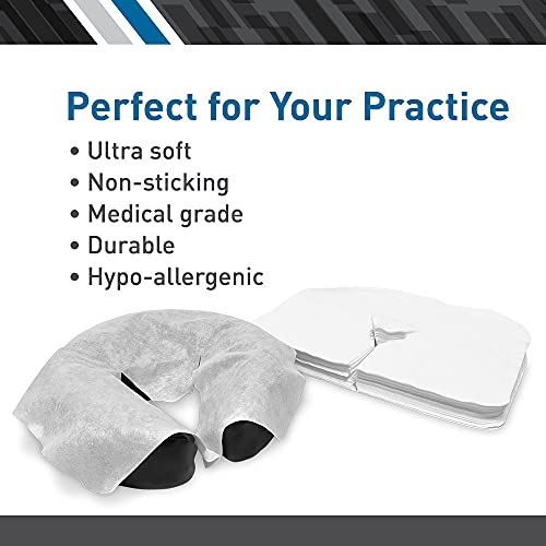 BodyMed Disposable Face Cradle Covers - 100 Sheets