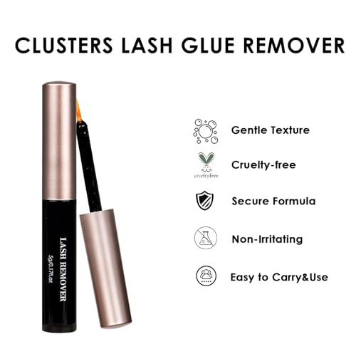 Lash Clusters DIY Lash Extensions Kit 320pcs Individual Lashes Clusters 30D 40D D Curl Eyelash Extension Kit with Applicator and Lash Bond&Seal,Clusters Lash Glue Remover Mix 10-16mm (30D+40D-320 KIT)