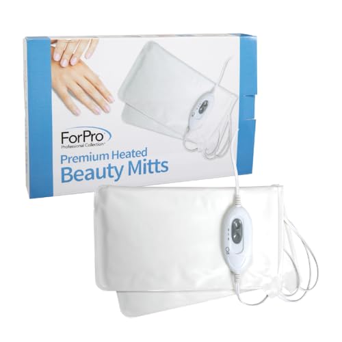 ForPro Premium Electric Heated Mitts - Thermal Spa Hand Warmers (1 Pair)
