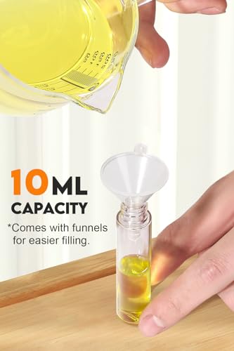 6-Pack Empty Mascara Tubes with Wands & Eyeliner Brushes