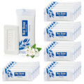 Mini Soap Bars Bulk Individually Wrapped Bulk Bar Soap 0.35 oz Travel Soap Small Hotel Soaps Toiletries for Hotel Bathroom Camp RV (100)