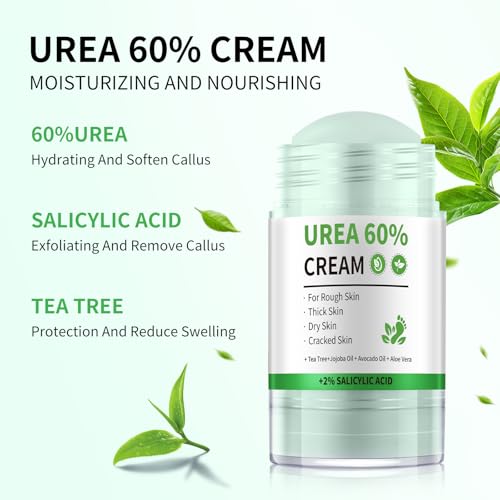 60% Urea Cream Stick with Salicylic Acid - Foot Callus Remover