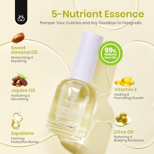 Beetles Cuticle Oil 15ml - Almond & Jojoba for Nails