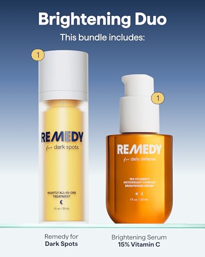 Vitamin C & Dark Spots Serum Duo by Remedy Science | 2 x 1 fl oz