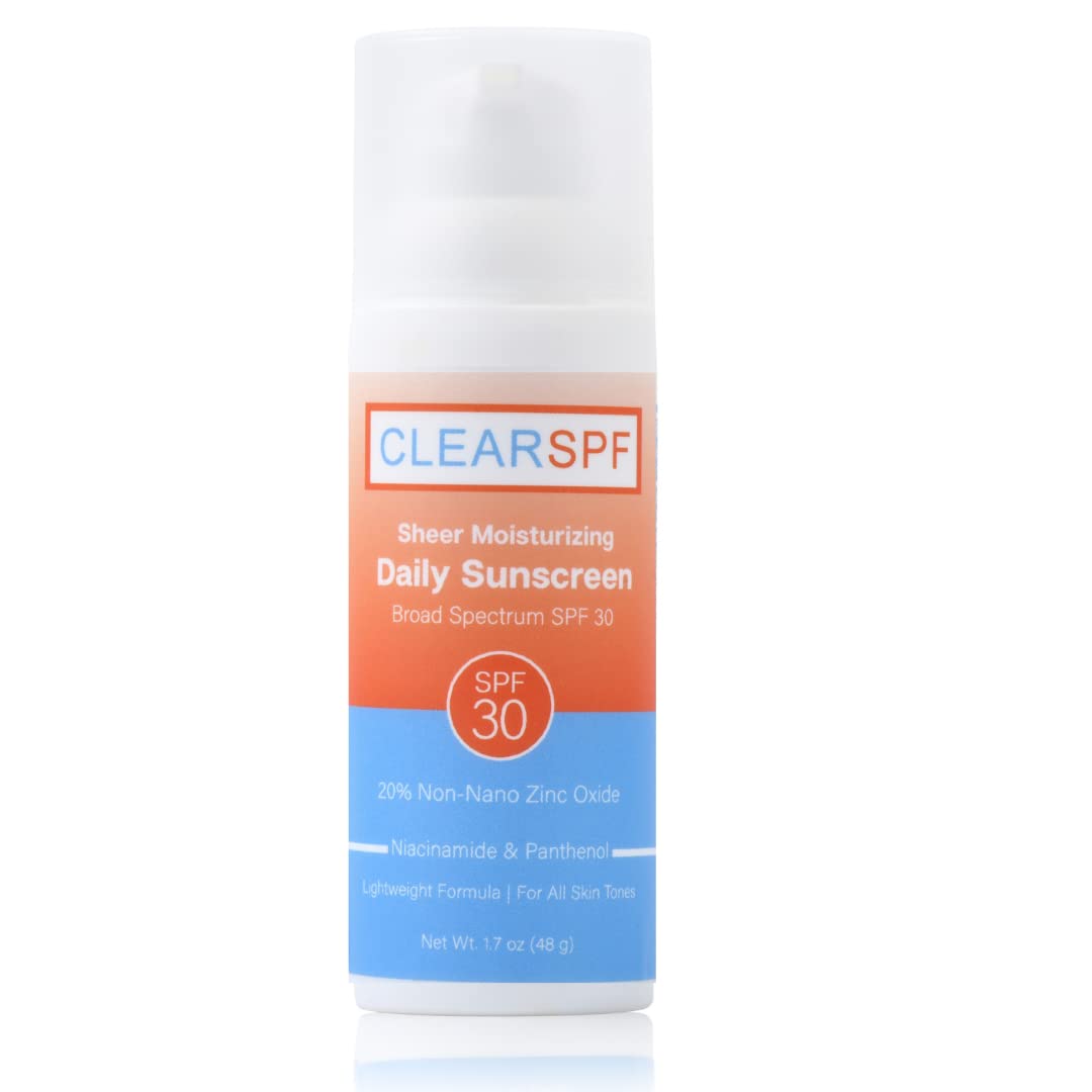 ClearSPF Daily Moisturizing Sunscreen (Sheer) - Exp 01/2025