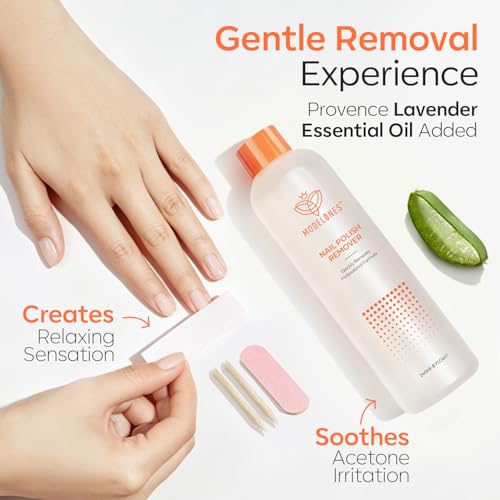 Modelones Maximum-Strength Acetone Nail Polish Remover, 8 FL.Oz.