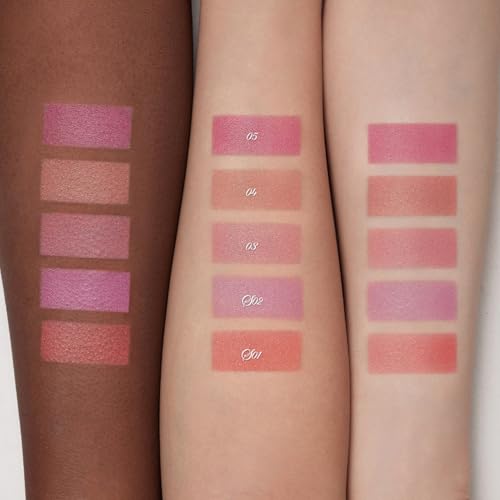 Flower Knows Satin Blush 02 Luna Pearl - Talc-Free Lavender Pink
