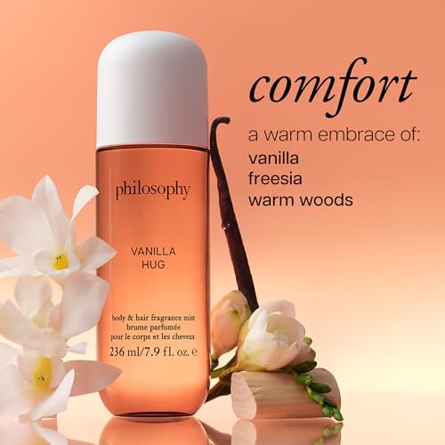 Philosophy Vanilla Hug Body & Hair Mist – 24HR Fragrance